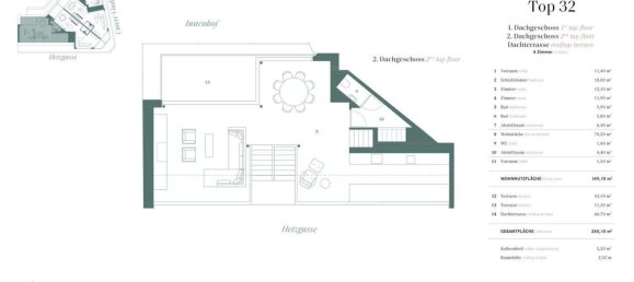 4-salle Appartement à Vienna, Austria No. 252007 14