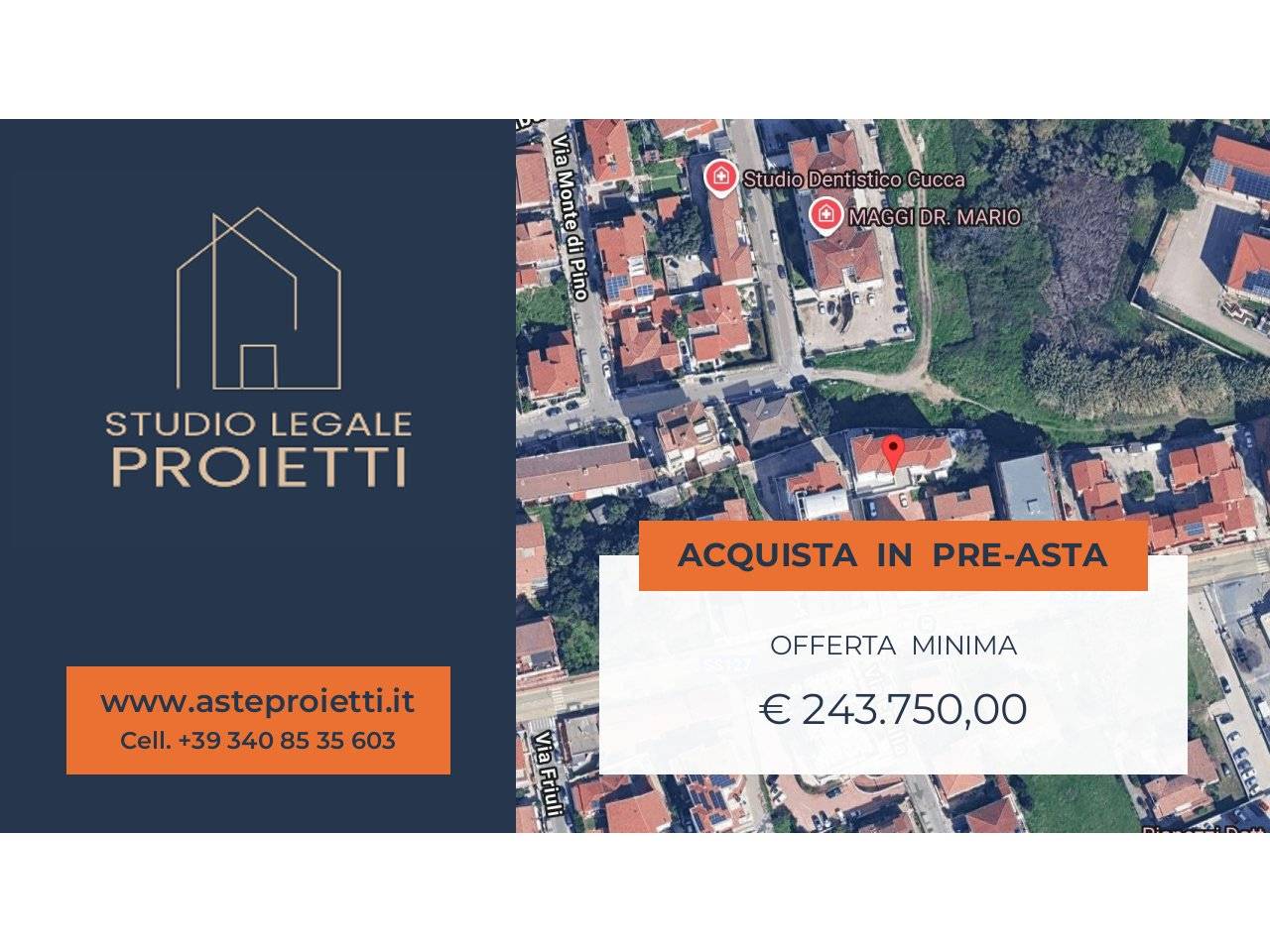 4 bedrooms Apartment in Olbia, Italy No. 302252