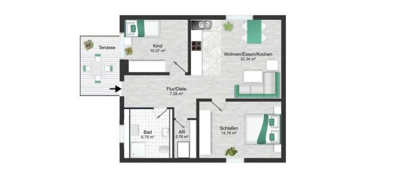 5 غرف نوم تاون هاوس في Emmendingen, Germany رقم 53752 26