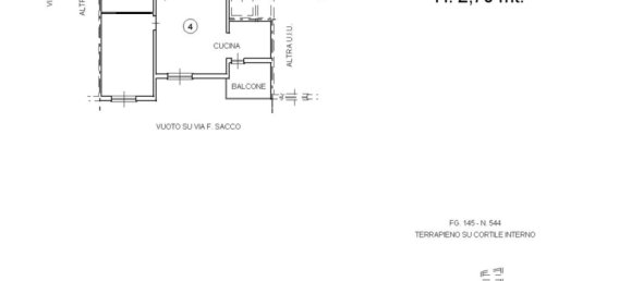 Квартира с 3 комнатами в Фоссано, Италия № 158298 18