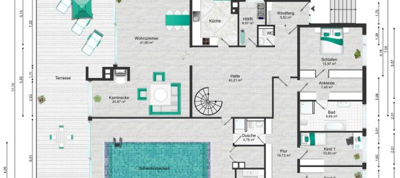 7 rooms House in Harburg, Germany No. 172705 33