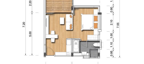 1 bedroom Condo in Nai Yang, Thailand No. 30368 4