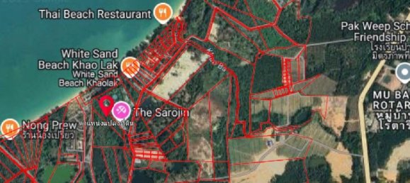 Terreno em Phang Nga, Thailand 55384 m² N.º 65024 2