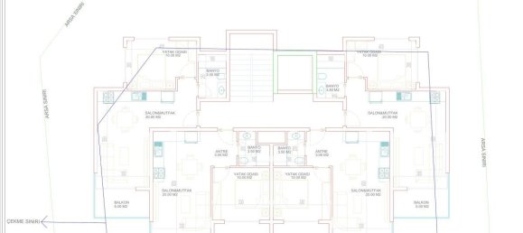 Квартира с 2 комнатами в Махмутлар, Турция № 9992 24