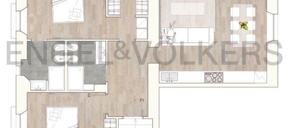 2 Schlafzimmer Wohnung in Milan, Italy, Nr. 246511 18