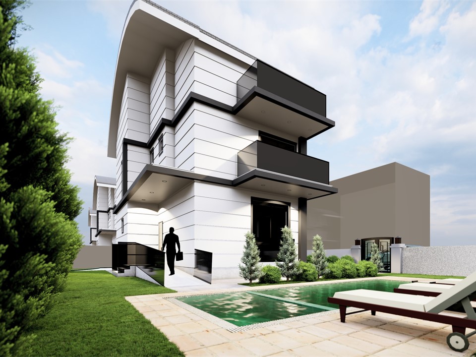 Villa 4+1 in Kadriye, Turkey No. 12708