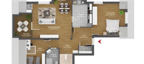 4 chambres Duplex à Heilbronn, Germany No. 34847 4