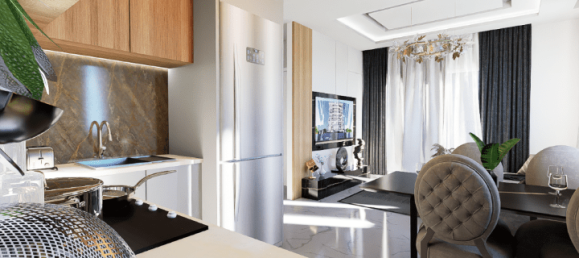 Ático de 2 habitaciónes en Demirtas, Turkey No. 29868 7