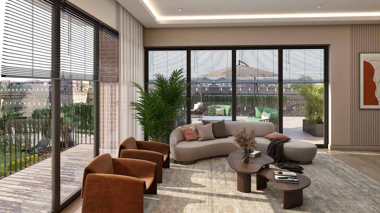 Apartment 3+1 in Bab Istanbul, Zeytinburnu, Turkey No. 38273