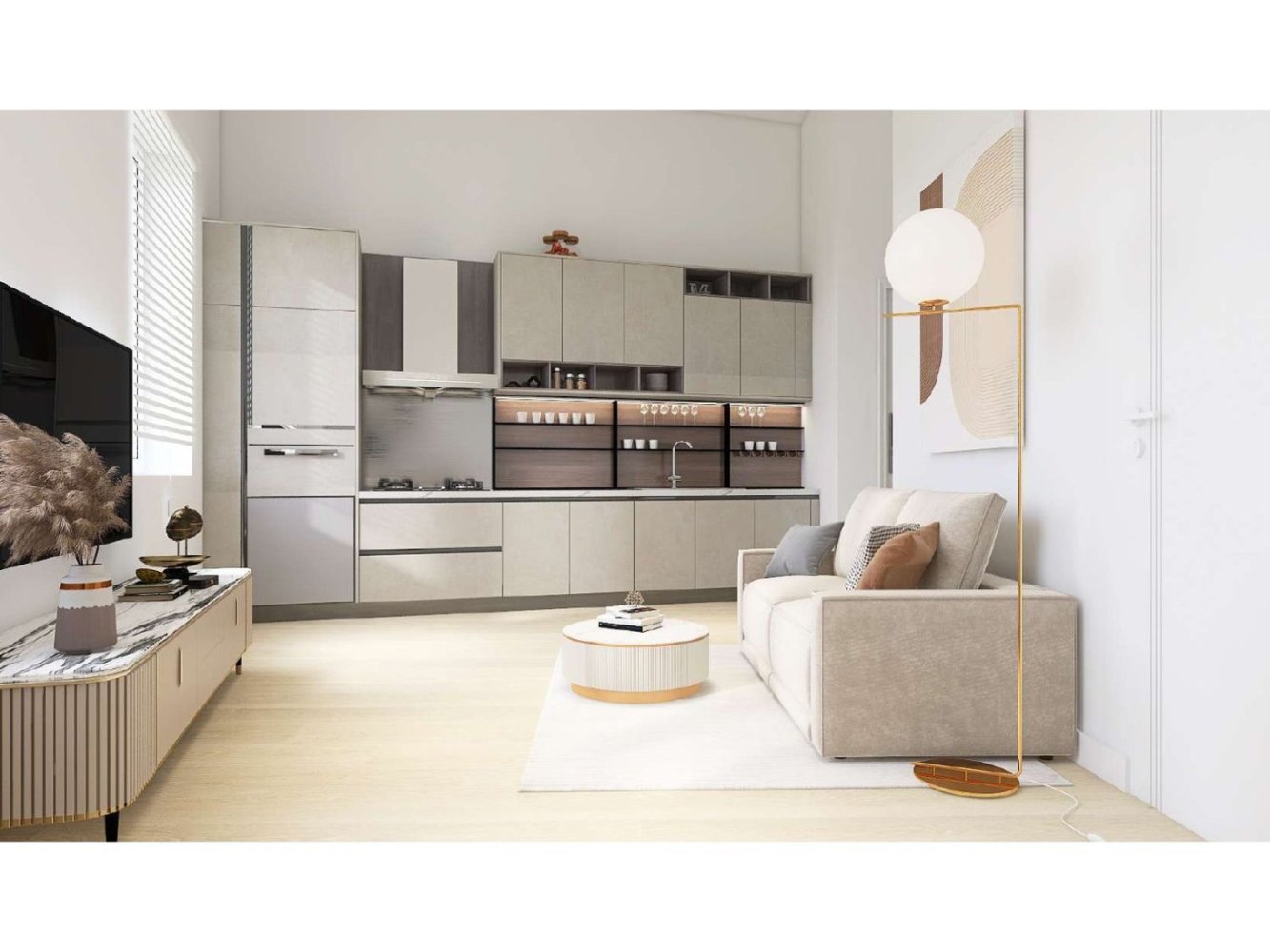 2 rooms Apartment in Rome, Italy No. 200919