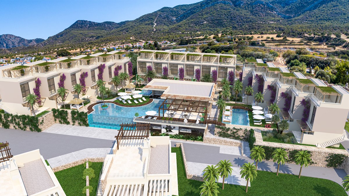 2 chambres Appartement à Tatlisu, Northern Cyprus No. 12429