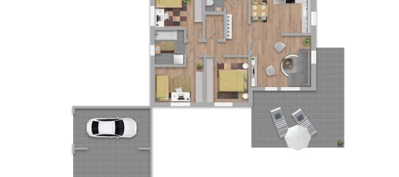 4 rooms Bungalow in Wels, Austria No. 213575 40