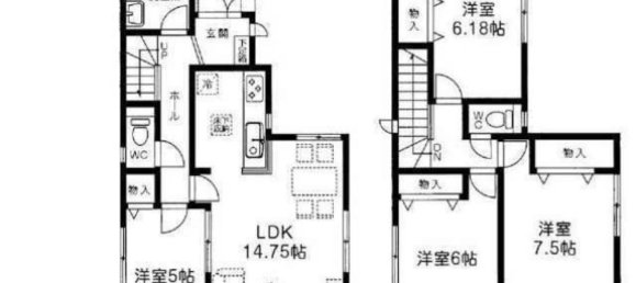 Casa T4 em Saitama, Japan N.º 6227 2