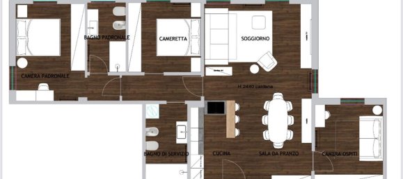 Apartamento de 6 divisões em Ponte di Legno, Italy N.º 235741 43