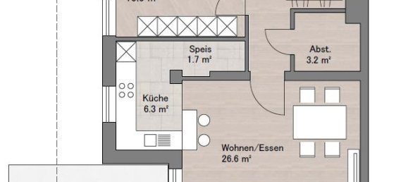 Apartamento T1 em Dillingen an der Donau, Germany N.º 126727 4
