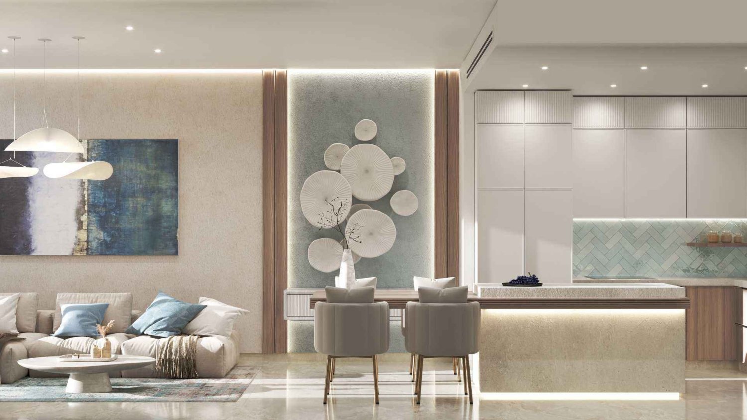 Apartamento de 1 dormitorio en Samana Resorts, Dubai Production City (IMPZ), UAE No. 63731