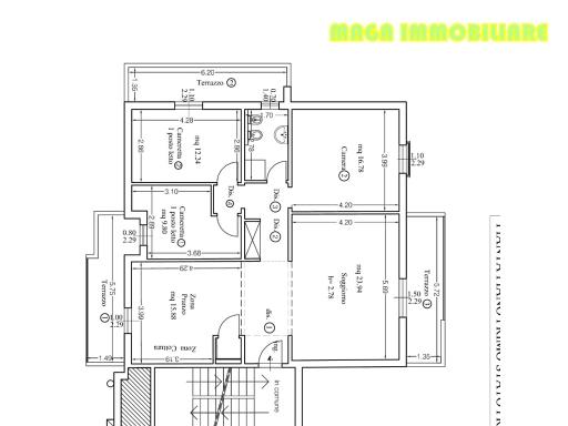 Квартира с 5 комнатами в Поджо а Кайано, Италия № 30691