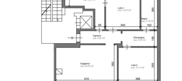 3-salle Appartement à Baranzate, Italy No. 222955 21