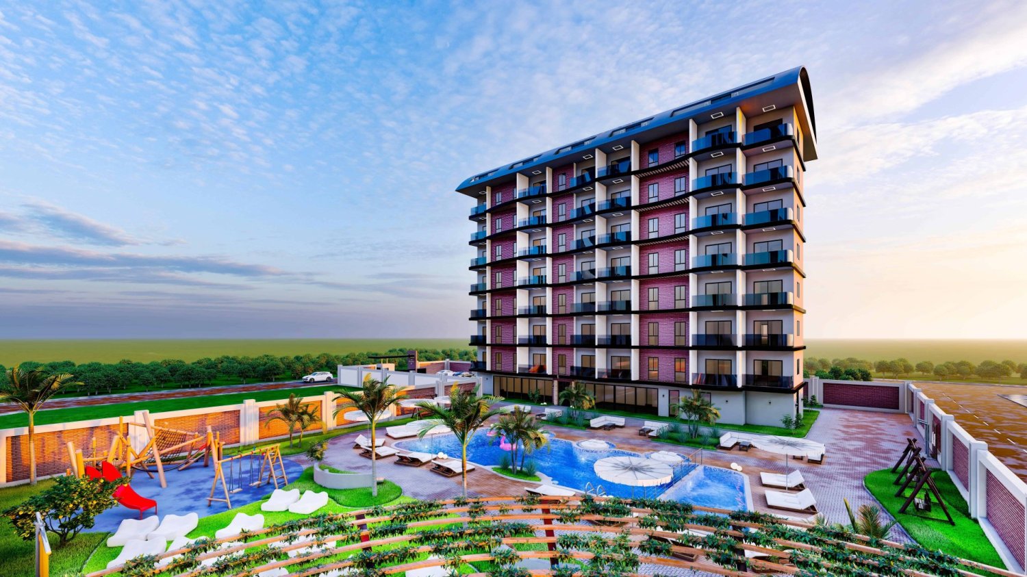 Apartment 1+1 in Demirtas, Turkey No. 30695