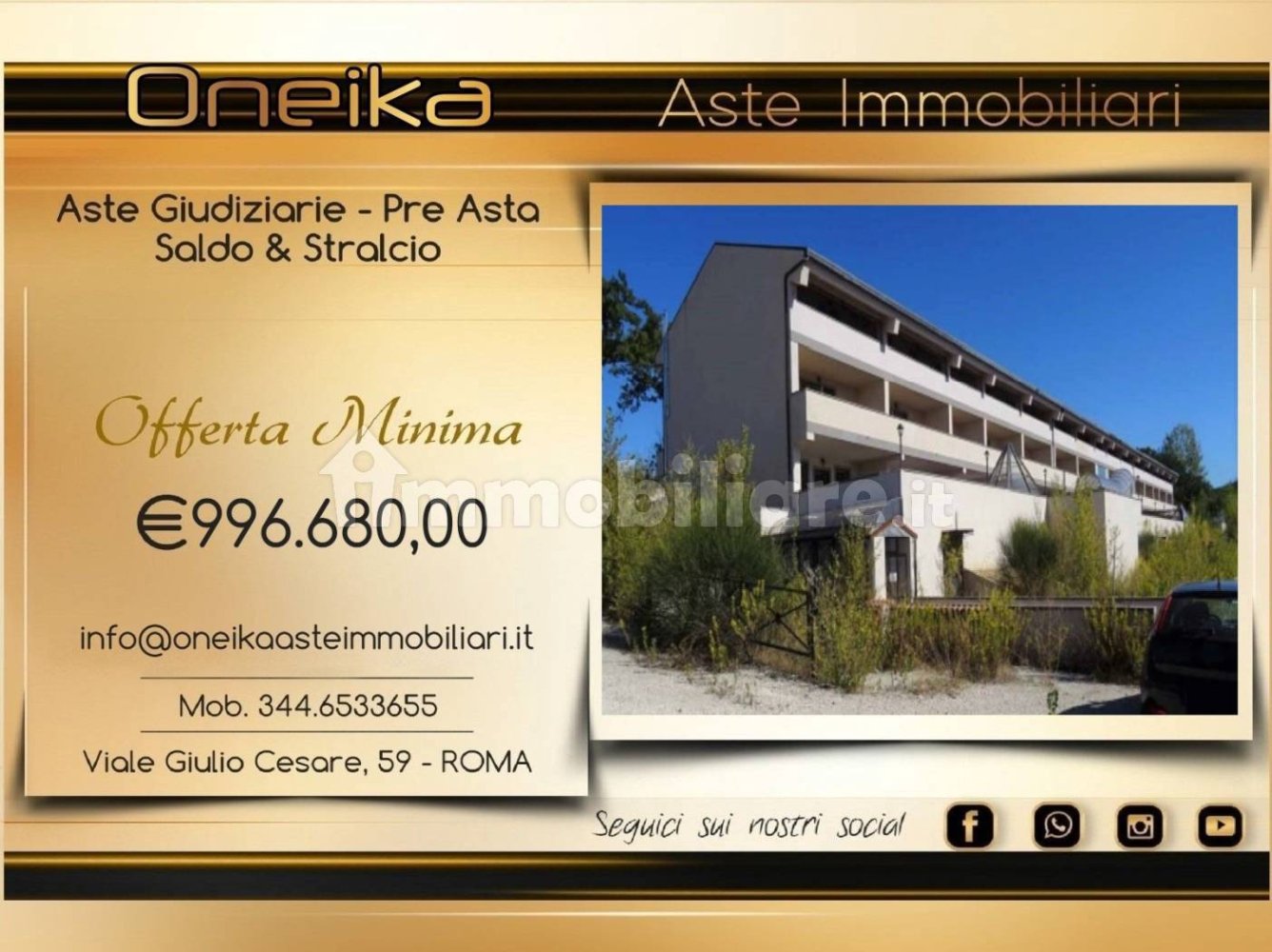 30 chambres Bâtiment à Nerola, Italy No. 298652