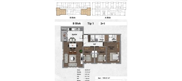 2 rooms Apartment in Bagcilar, Turkey No. 27441 30