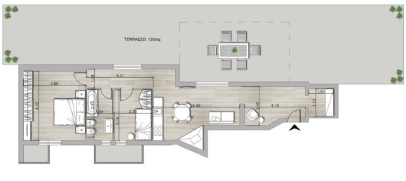 3-salle Penthouse à Ciampino, Italy No. 19447 27