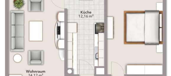 Apartamento T1 em Freising, Germany N.º 46489 5