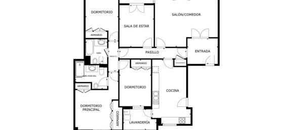 Квартира с 4 спальнями в Андалусия, Испания № 161349 27