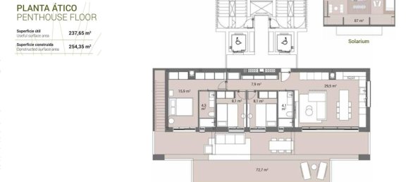 Penthouse T3 em Guardamar del Segura, Spain N.º 6870 21