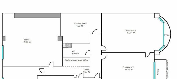 1 chambre Appartement à Nice, France No. 287848 20