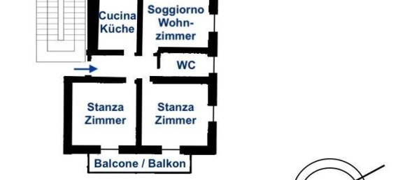3-Zimmer Wohnung in Trentino-Alto Adige, Italy, Nr. 42758 13