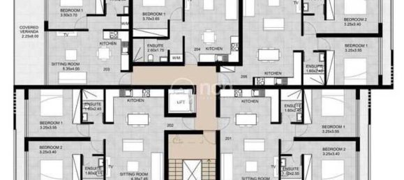 2 bedrooms Apartment in Agios Athanasios, Cyprus No. 11007 2