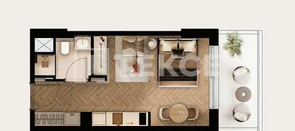 Studio in Dubai Studio City, UAE No. 65640 9