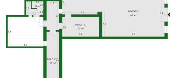 Propiedad comercial en Castelfranco di Sotto, Italy 65 m² No. 22021 10
