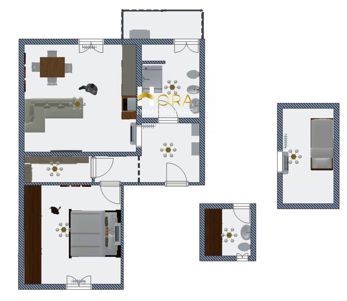 3-salle Duplex à Florence, Italy No. 301700