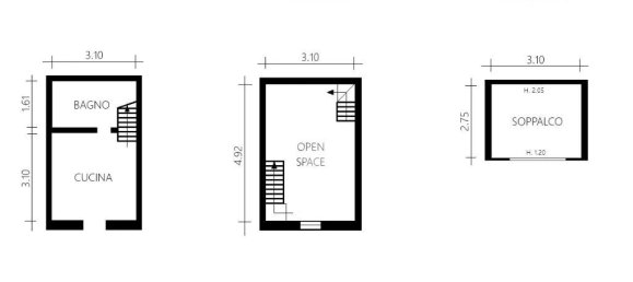 2-Zimmer Haus in Ferrara, Italy, Nr. 104807 20