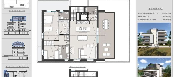Пентхаус с 4 комнатами в Монца, Италия № 148740 2