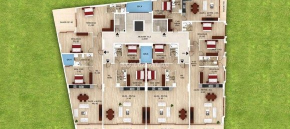 Penthouse 4+1 in Marmaris, Turkey No. 27428 3