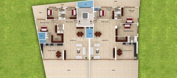 Penthouse 4+1 in Marmaris, Turkey No. 27428 2