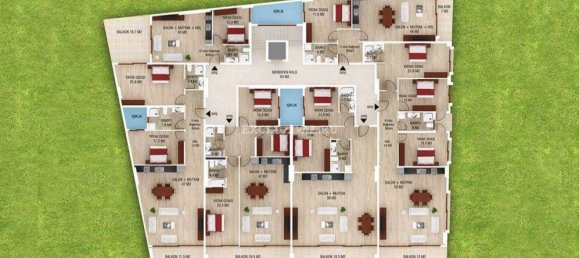 Penthouse 4+1 in Marmaris, Turkey No. 27428 4