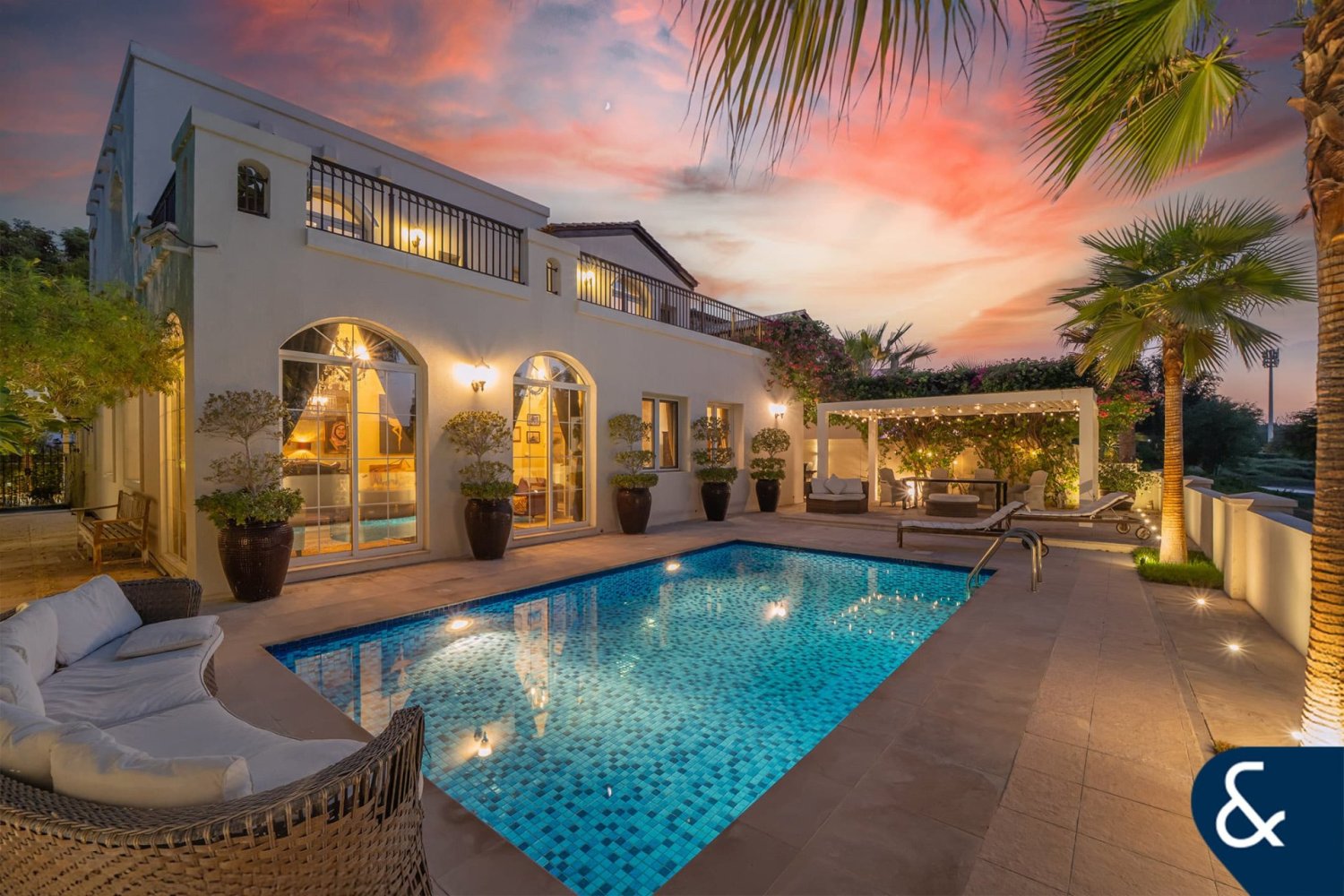 4 غرف نوم فيلا في عقارات جميرا للغواف, UAE رقم 109708