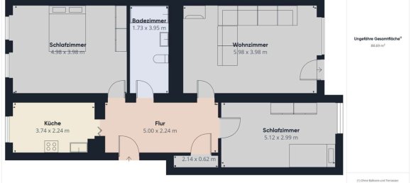 Apartamento de 2 dormitorios en Bamberg, Germany No. 45792 15