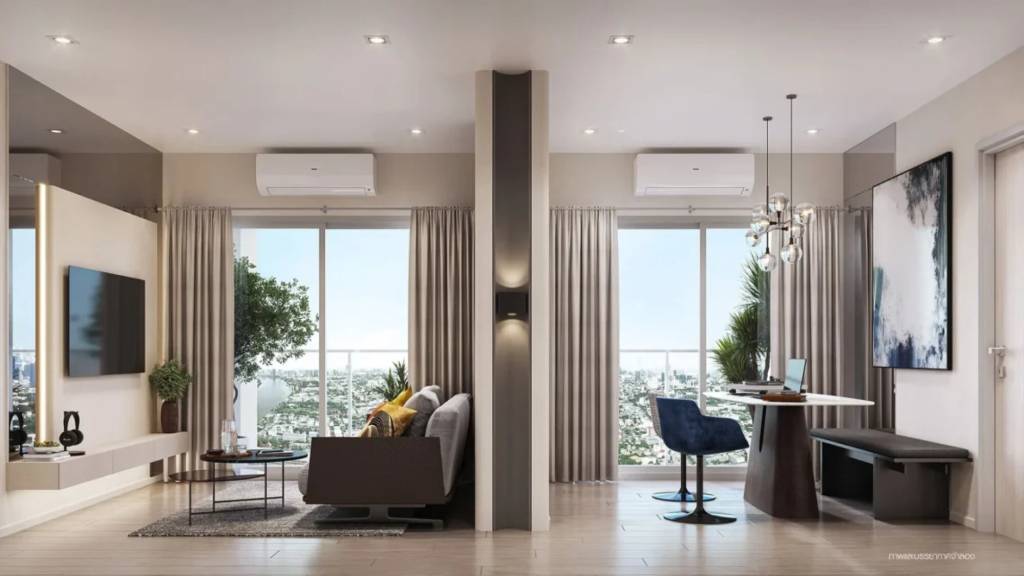 2 Schlafzimmer Eigentumswohnung in Dusit, Thailand, Nr. 61523