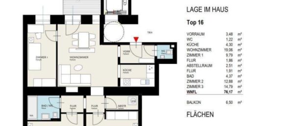 4 rooms Apartment in Ottakring, Austria No. 136497 8