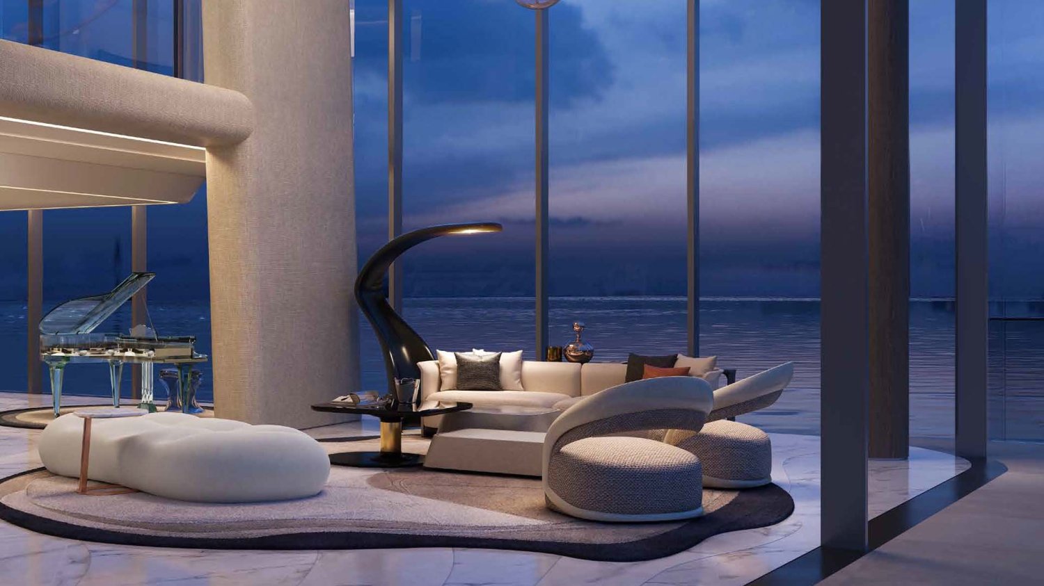 5 غرف نوم شقة في OCEANO, Al Marjan Island, UAE رقم 61361