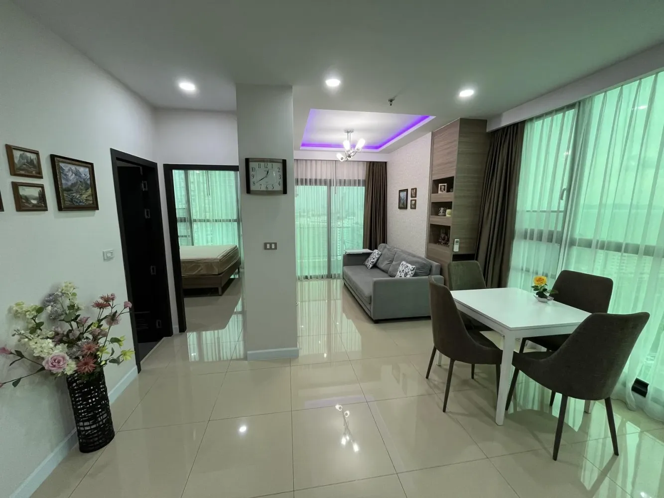 Квартира с 1 спальней в Паттайя, Таиланд № 71658