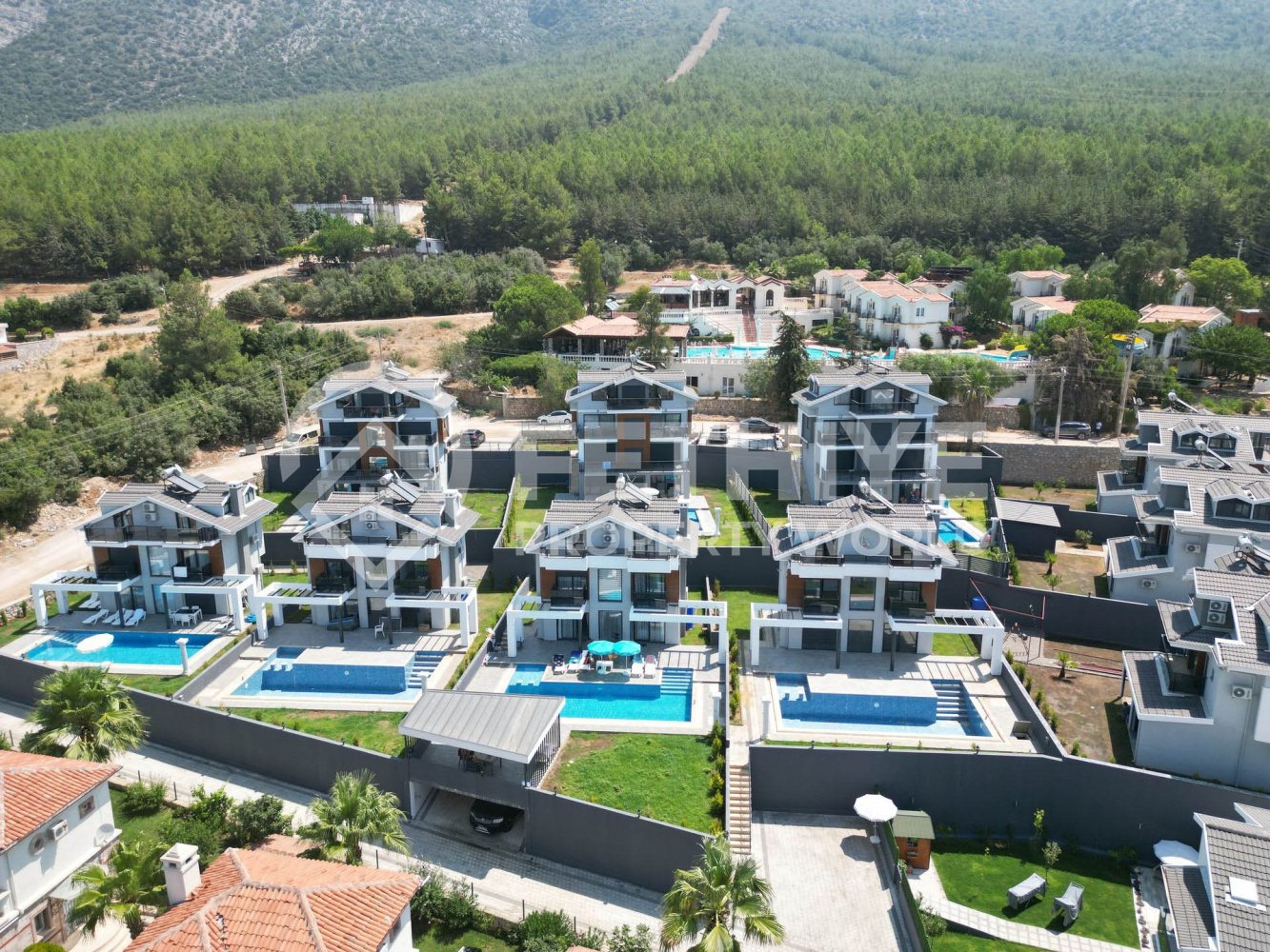 Villa de 5+1 en Oludeniz, Turkey No. 22700