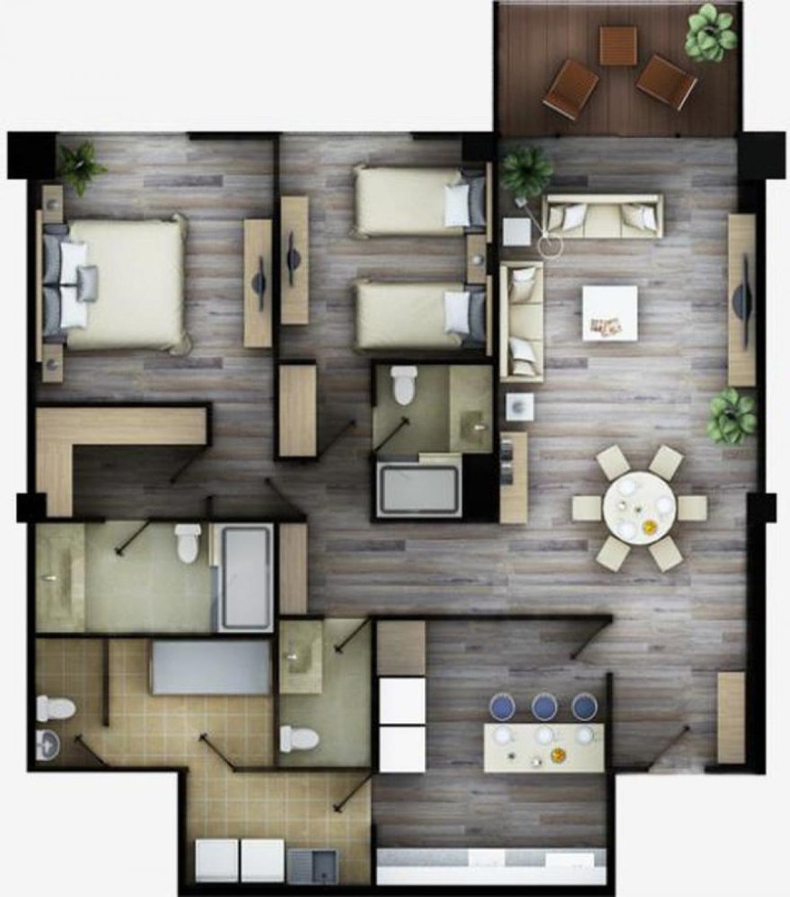 3 chambres Appartement à Zempoala, Mexico No. 184353