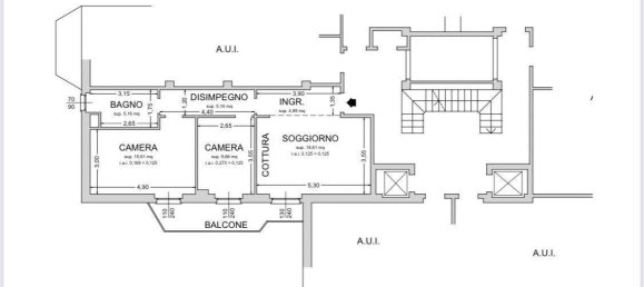 3 rooms Apartment in Lipomo, Italy No. 42630 16