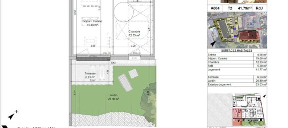 1 bedroom Apartment in Mondeville, France No. 358728 3